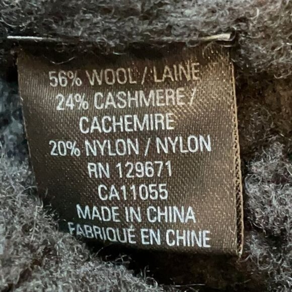 360 Cashmere Abbot Black Thick Knit Crew Neck Pullover Sweater Size S - Picture 10 of 12